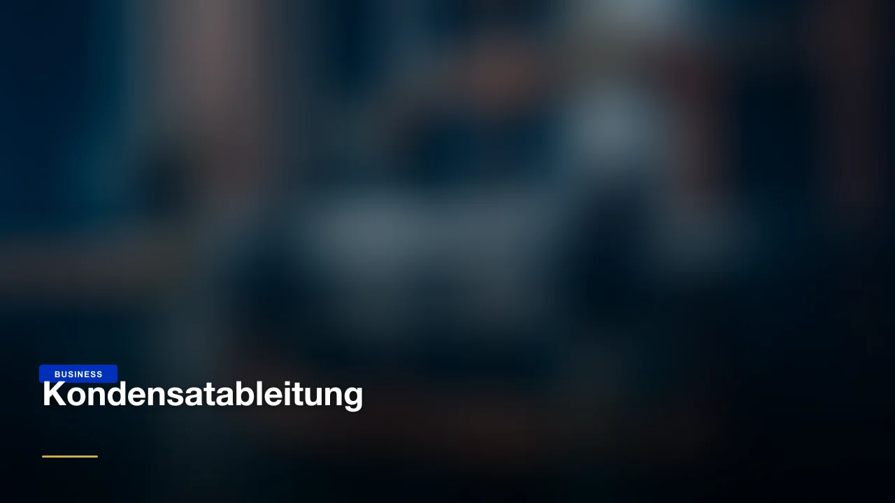Kondensatableitung: Großhandel Österreich