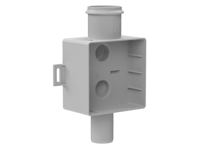 Einbaukörper-Klimageräte-UP-Siphon / 100x100 mm